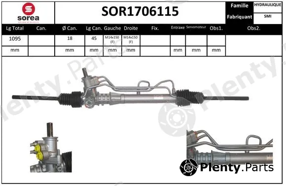 Snra SOR1706115 — Steering Gear