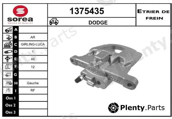 Snra 1375435 — Brake Caliper