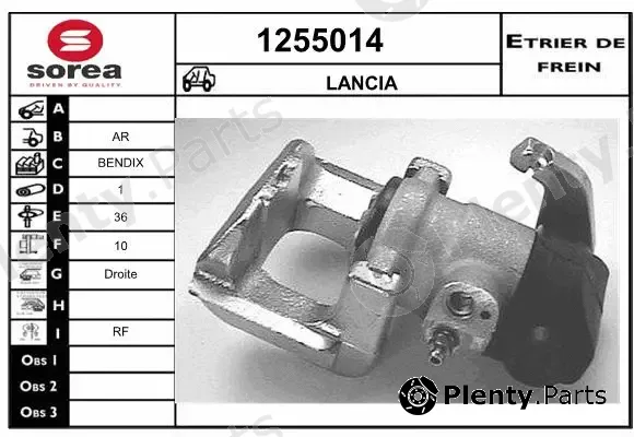 Snra 1255014 — Brake Caliper