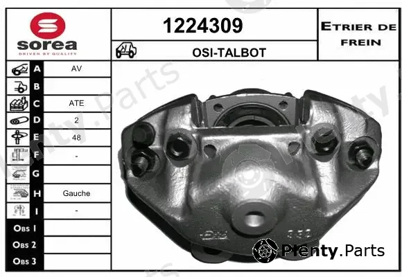 Snra 1224309 — Brake Caliper