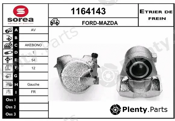 Snra 1164143 — Brake Caliper