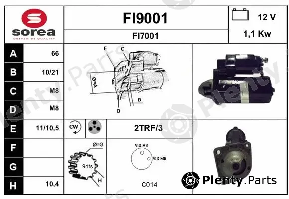 Snra FI9001 — Starter