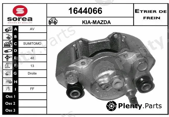 Snra 1644066 — Brake Caliper