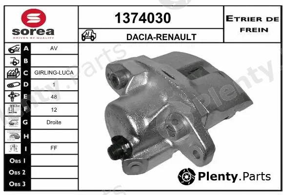 Snra 1374030 — Brake Caliper