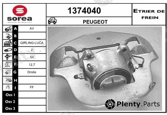 Snra 1374040 — Brake Caliper