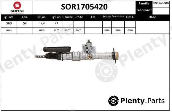 Snra SOR1705420 — Steering Gear