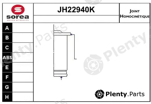 Snra JH22940K — Joint Kit, drive shaft
