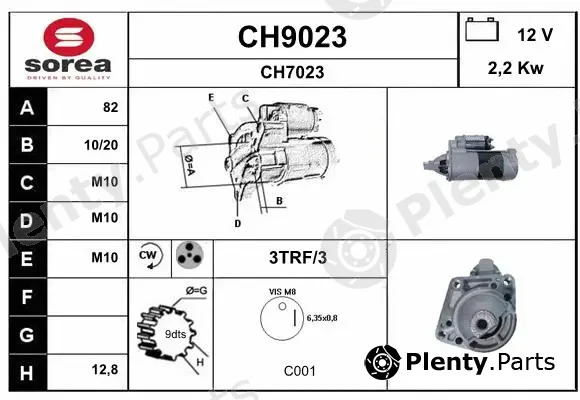 Snra CH9023 — Starter