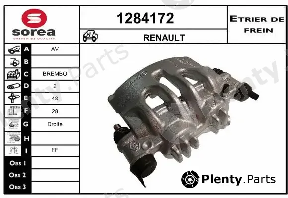 Snra 1284172 — Brake Caliper