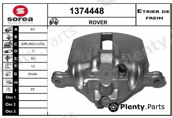 Snra 1374448 — Brake Caliper