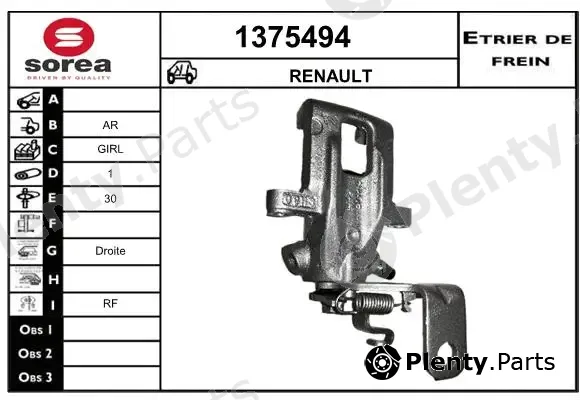 Snra 1375494 — Brake Caliper