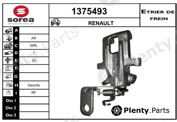 Snra 1375493 — Brake Caliper