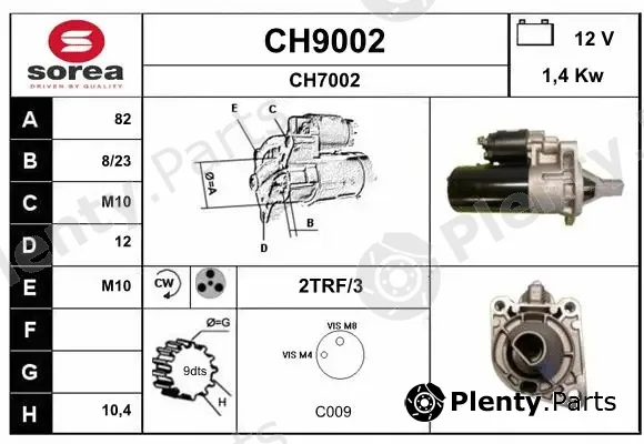Snra CH9002 — Starter
