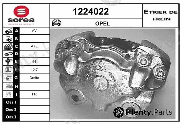 Snra 1224022 — Brake Caliper