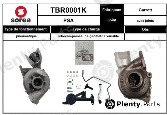 Snra TBR0001K — Charger, charging (supercharged/turbocharged)