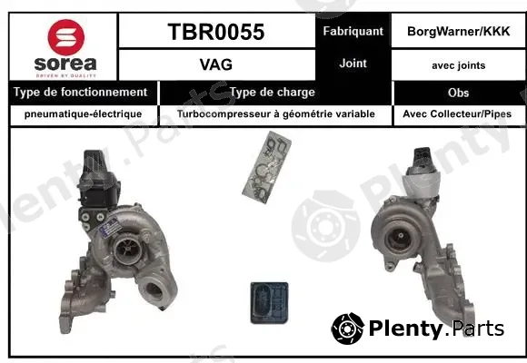 Snra TBR0055 — Charger, charging (supercharged/turbocharged)