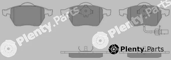 Fremax FBP-0868 — Brake Pad Set, disc brake