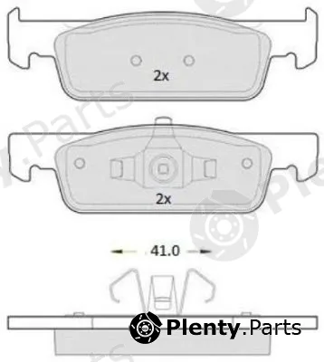 Fremax FBP-1893 — Brake Pad Set, disc brake