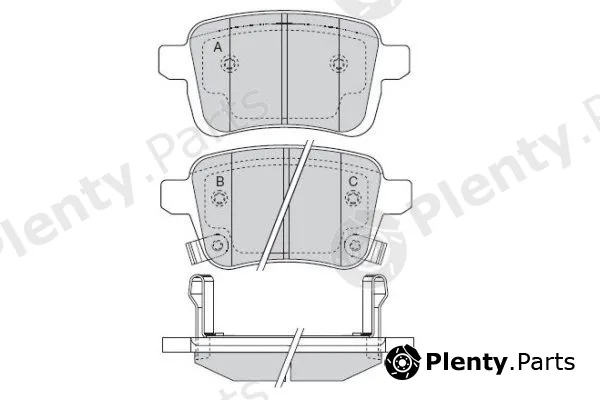 Fremax FBP-1978 — Brake Pad Set, disc brake