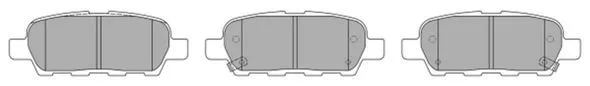 Fremax FBP-1545 — Brake Pad Set, disc brake