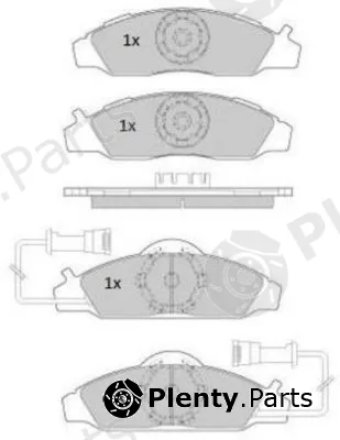 Fremax FBP-1757 — Brake Pad Set, disc brake