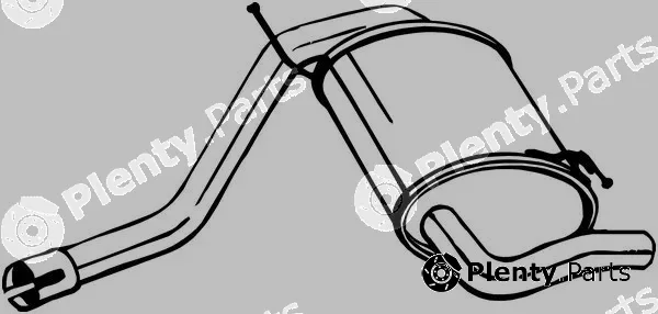 Bosal 200-219 — Rear Muffler