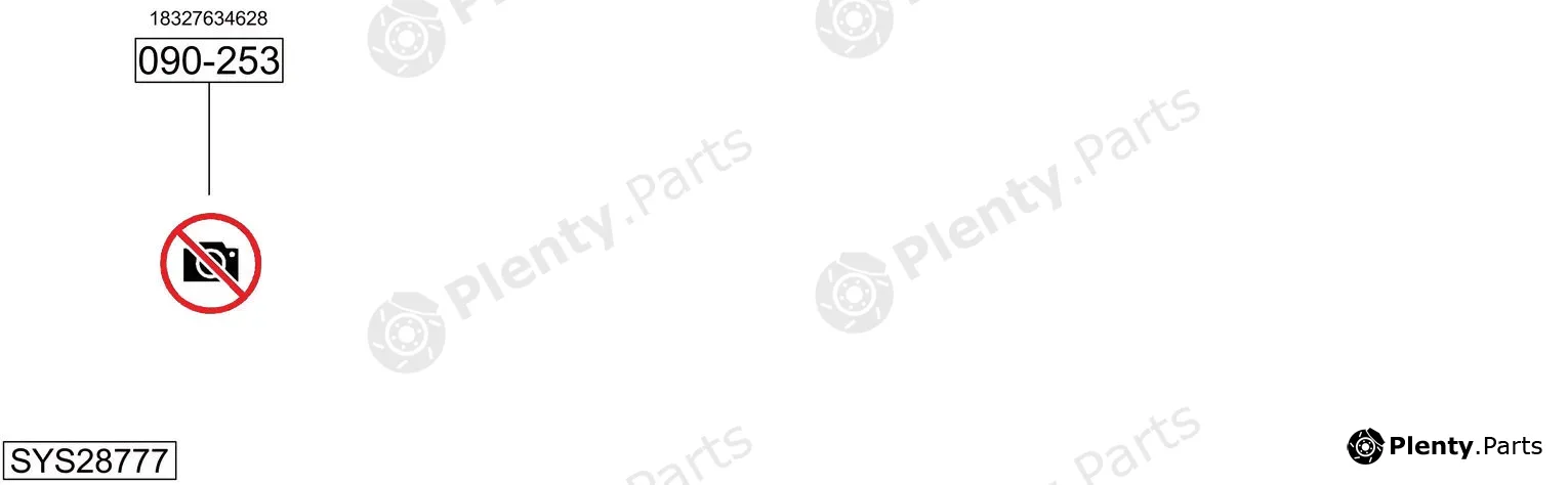 Bosal SYS28777 — Exhaust System