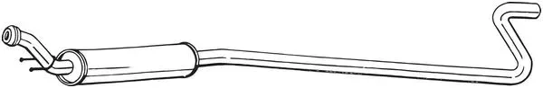Bosal 285-469 — Centre Muffler