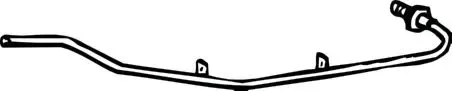 Bosal 000-066 — Pressure Pipe, pressure sensor (soot/particulate filter)