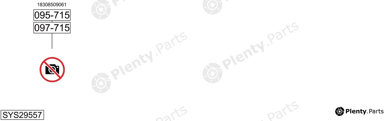 Bosal SYS29557 — Exhaust System