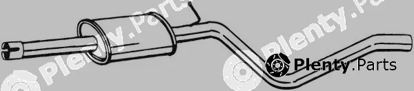 Bosal 284-555 — Centre Muffler
