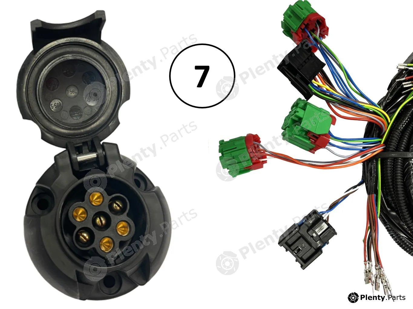 Bosal 033-168 — Electric Kit, trailer hitch