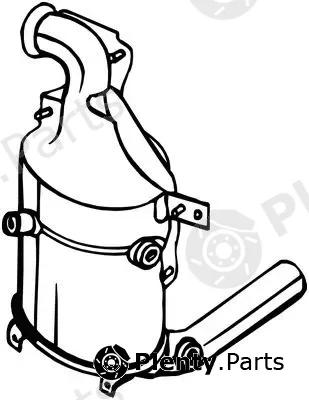 Bosal 095-576 — Soot/Particulate Filter, exhaust system