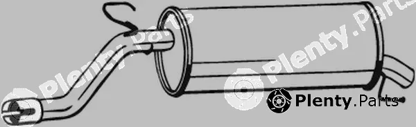 Bosal 185-683 — Rear Muffler