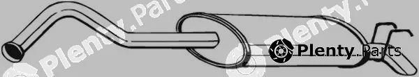 Bosal 278-341 — Rear Muffler