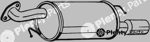 Bosal 171-179 — Rear Muffler