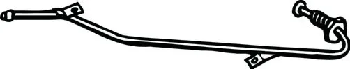 Bosal 000-055 — Pressure Pipe, pressure sensor (soot/particulate filter)