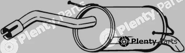 Bosal 145-125 — Rear Muffler