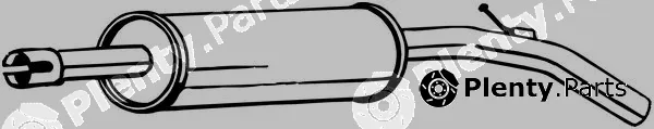 Bosal 233-495 — Centre Muffler