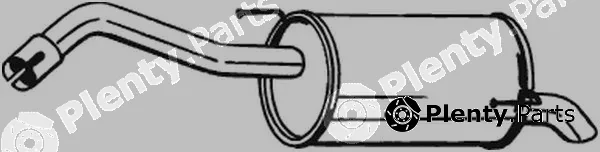 Bosal 145-127 — Rear Muffler