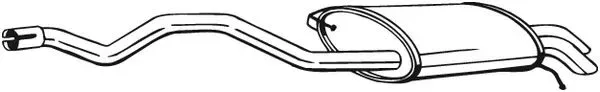 Bosal 286-477 — Rear Muffler