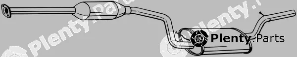 Bosal 288-203 — Centre Muffler