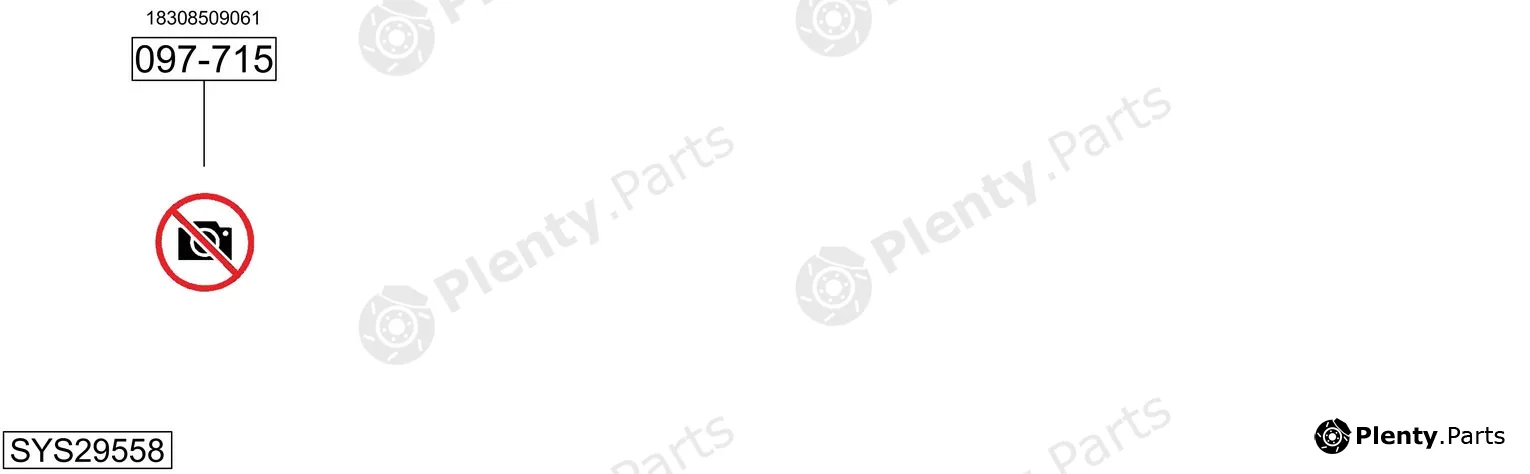 Bosal SYS29558 — Exhaust System