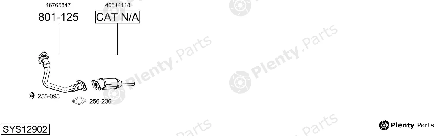 Bosal SYS12902 — Exhaust System