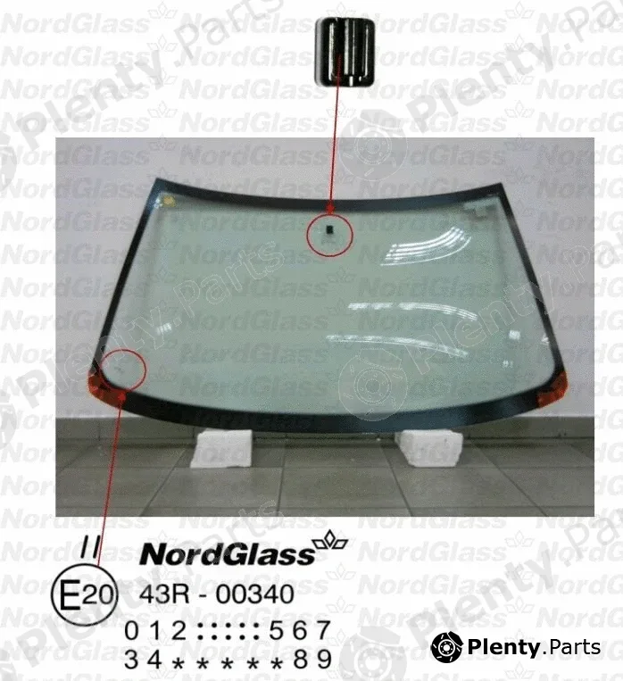 Nordglass 4044873 — Windscreen