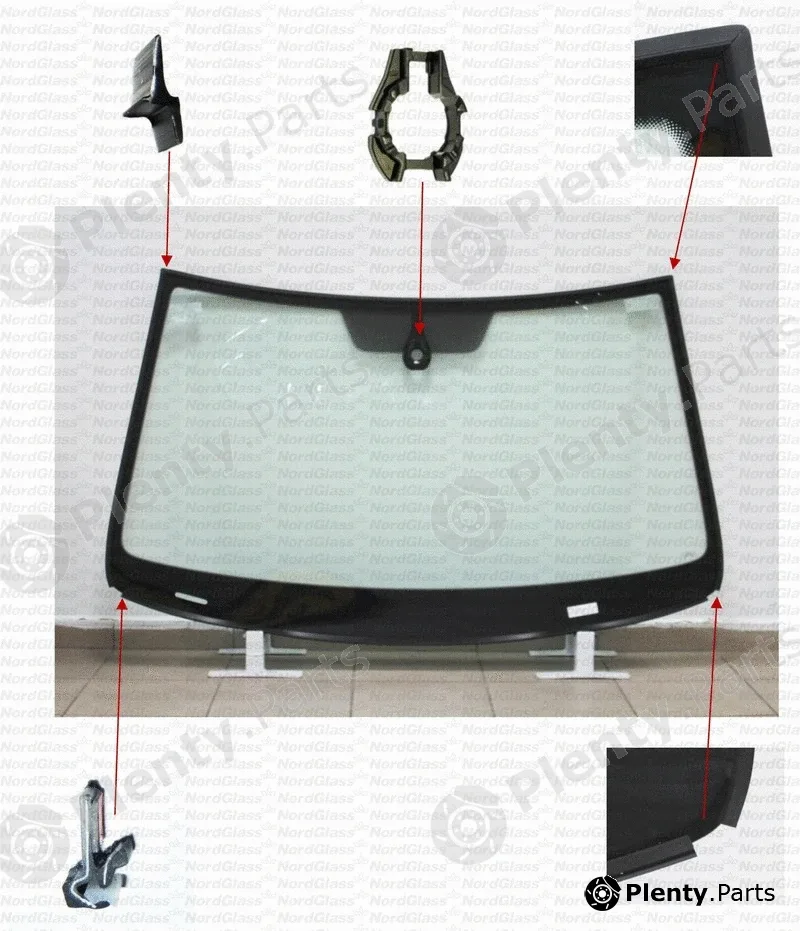 Nordglass 4044653 — Windscreen