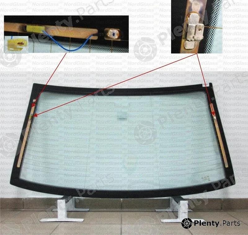 Nordglass 4026124 — Rear Window