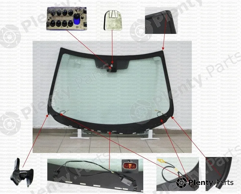 Nordglass 4044526 — Windscreen