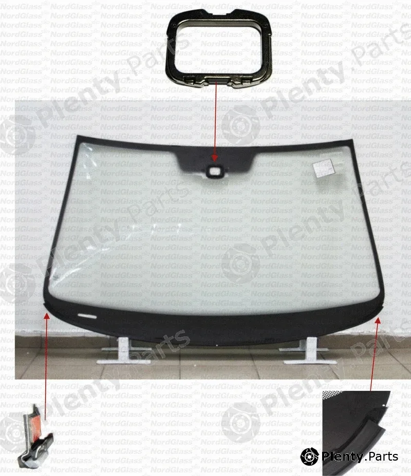 Nordglass 4043896 — Windscreen