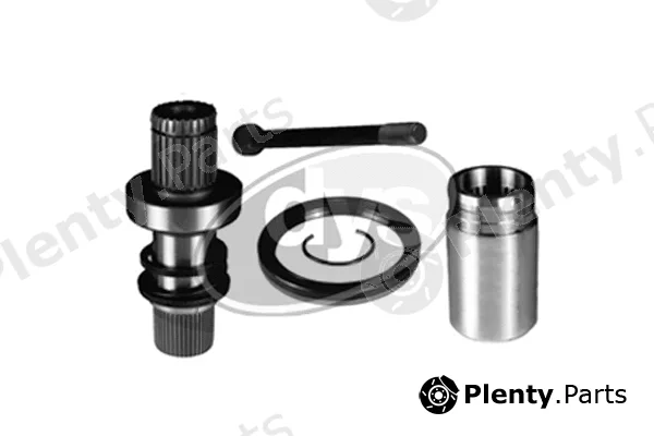 DYS 77-VW-5038S — Stub Axle, differential